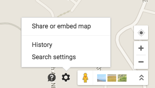 How to get a short link from a Google Maps location